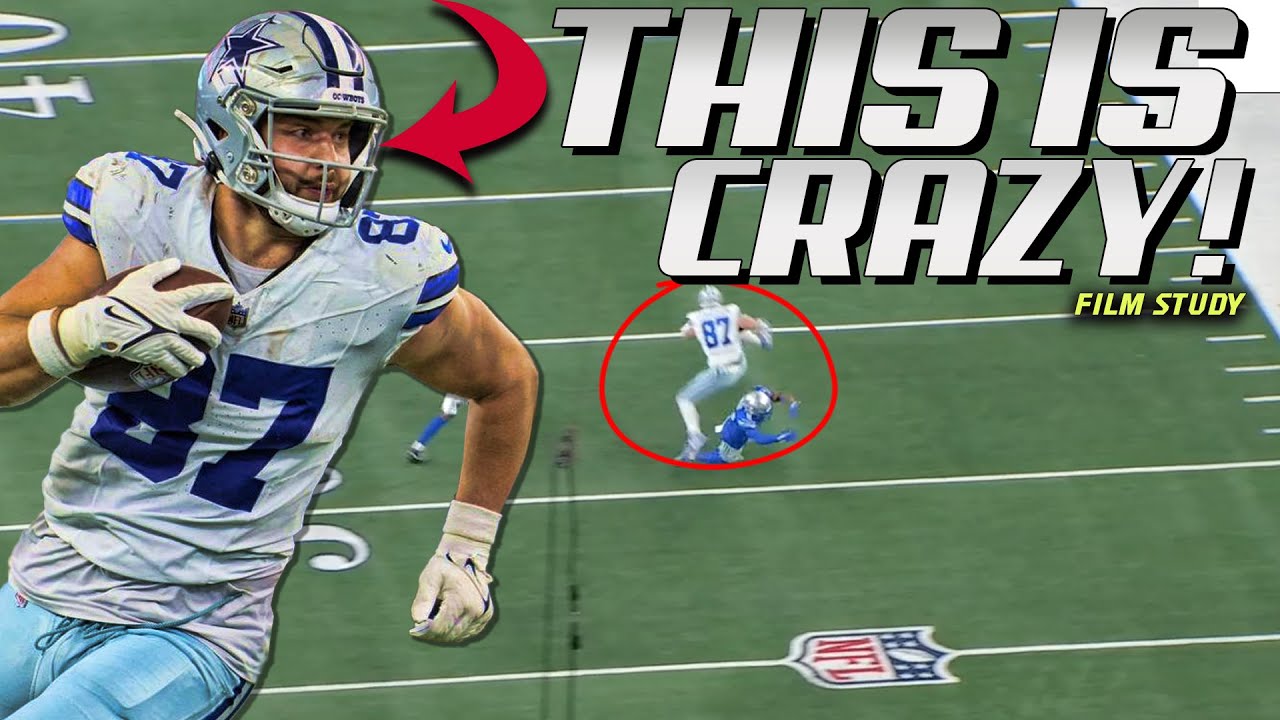 Dallas #Cowboys TE Jake Ferguson is a MONSTER (Film Study)