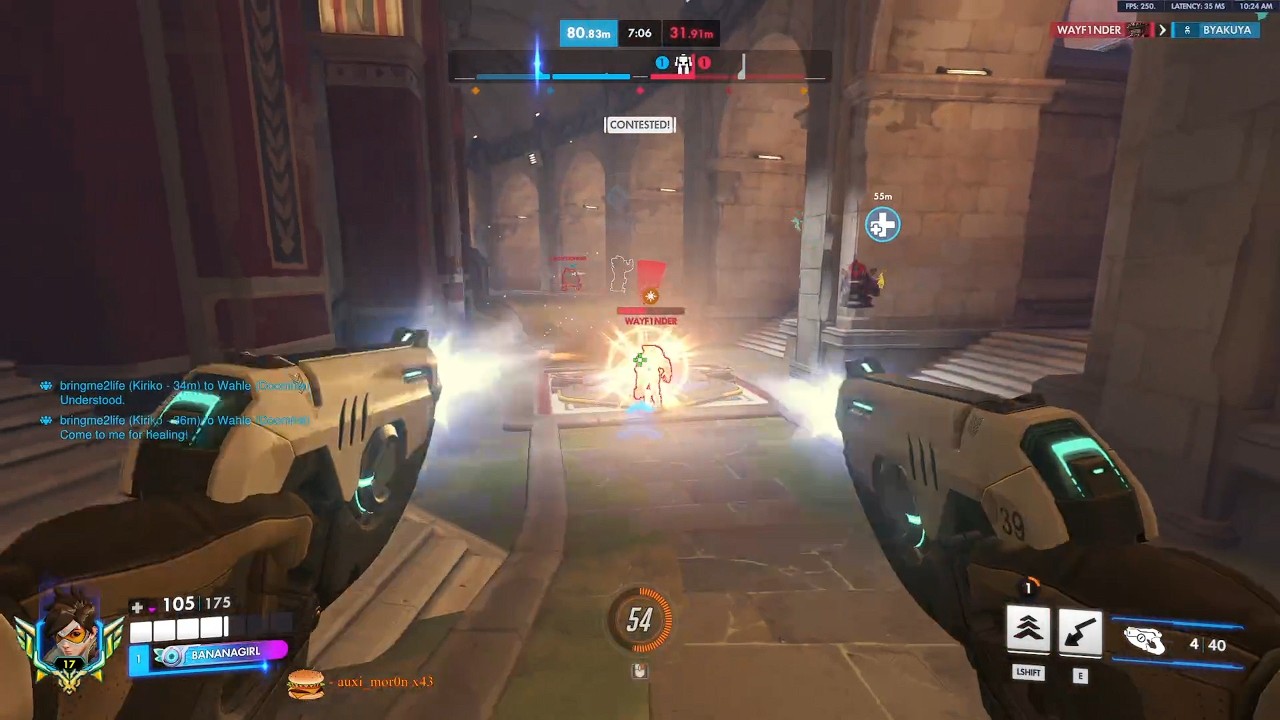 This is What Top 500 Tracer Looks Like &ndash; Dafran Overwatch Season 3 Top 500