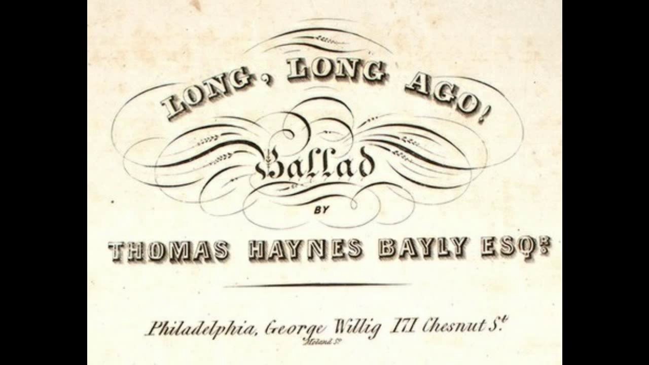 Long Long Ago (1833)