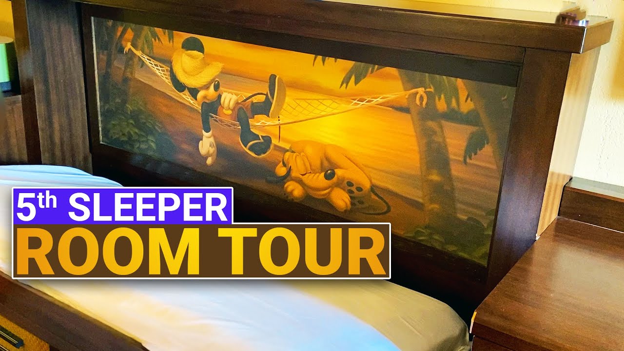 Caribbean Beach Resort 5th Sleeper | Walt Disney World