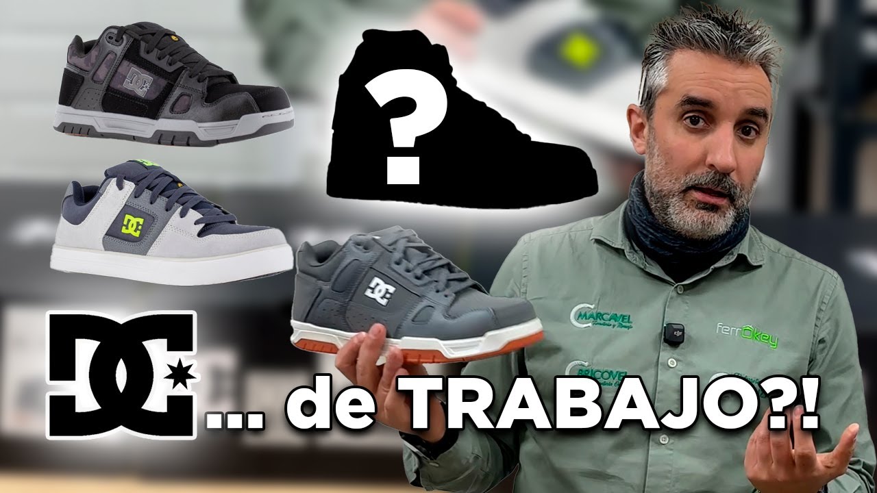 Estas ZAPATILLAS DE SEGURIDAD parecen de SKATE… ¡pero son para TRABAJAR!