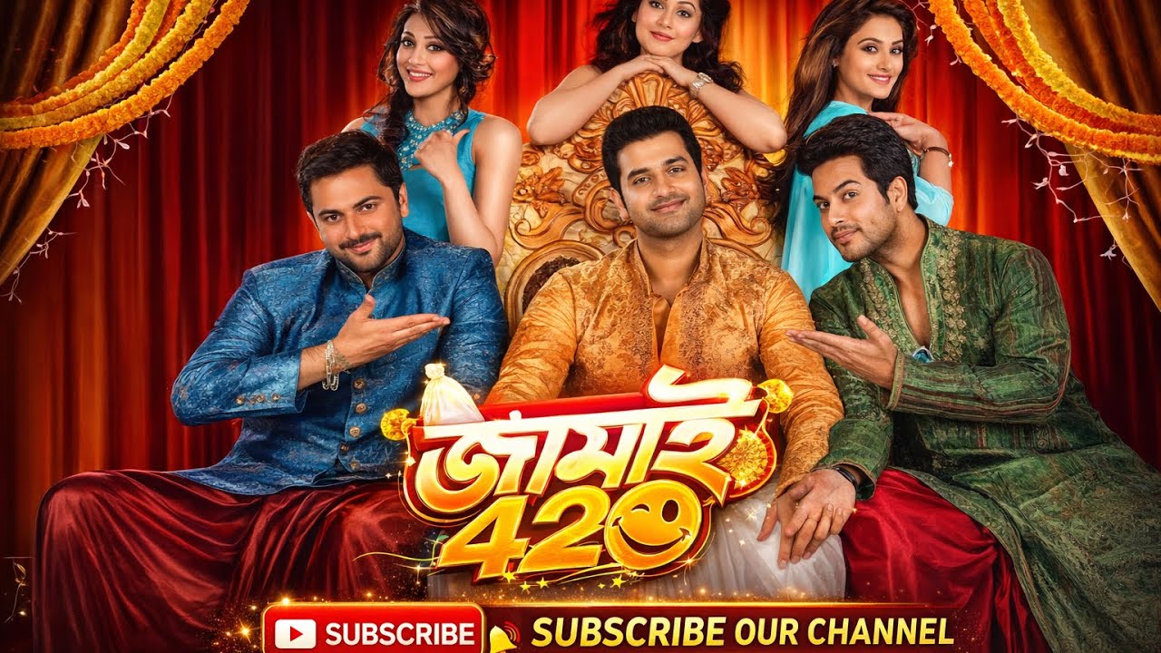 Jamai 420 | Ankush Hazra | Soham Chakraborty | Hiran Chatterjee | Bengali Comedy Movie
