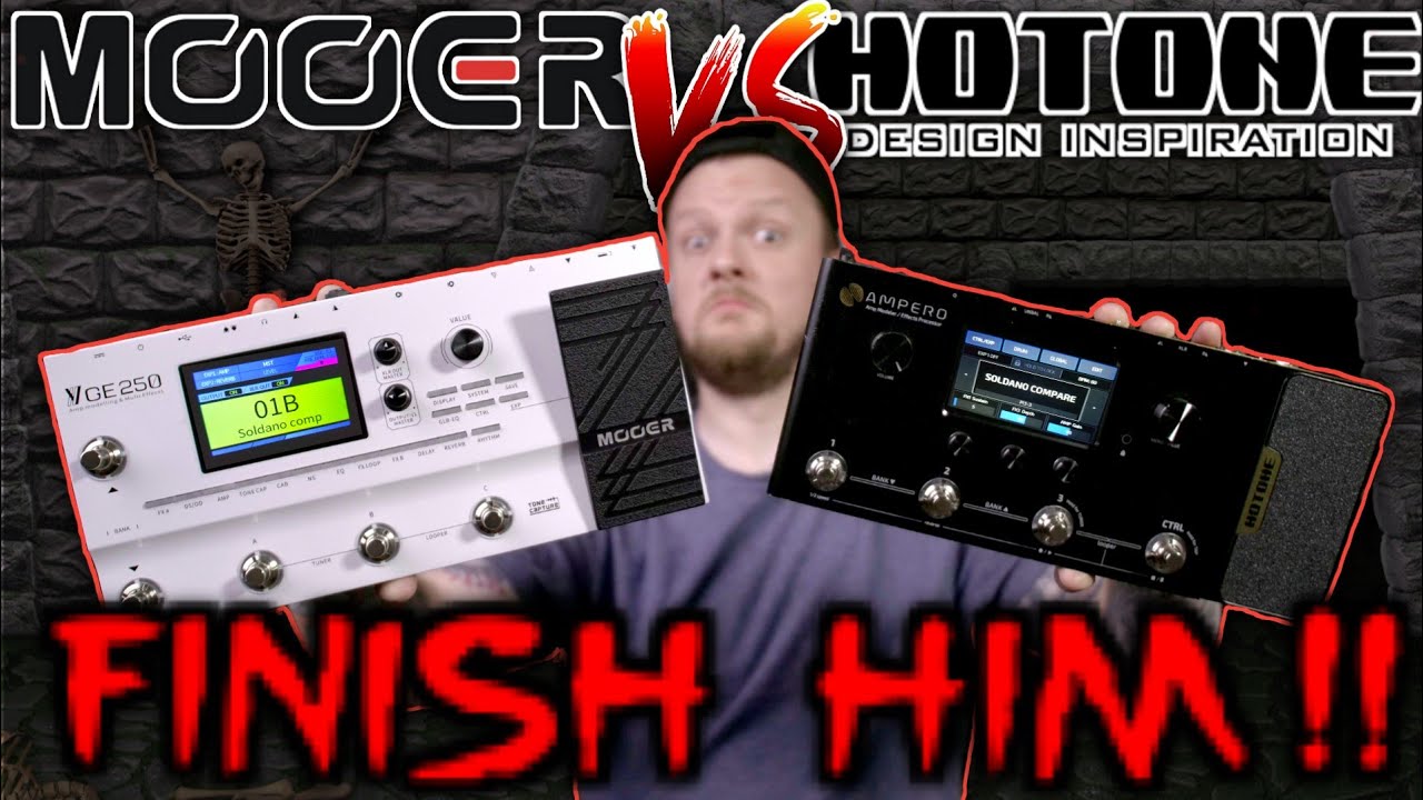 Hotone Ampero vs. Mooer GE250 | Battle of the mid priced modelers