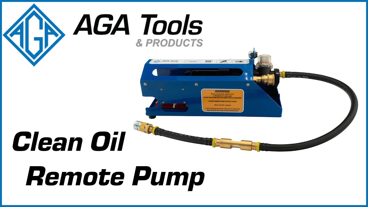 Clean Oil Remote Pump by AGA Tools