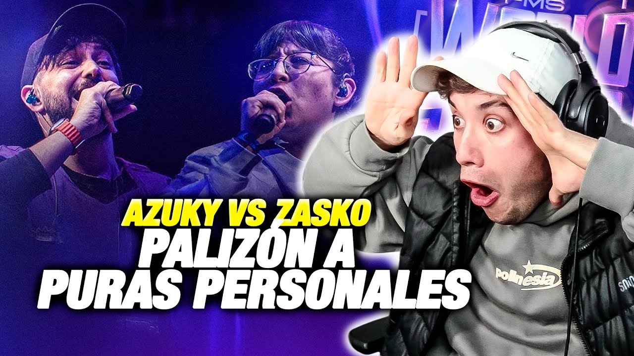 PALIZÓN A PERSONALES ENTRE AZUKY 🇲🇽 Y ZASKO 🇪🇸 EN FMS WORLD SERIES J04 COLOMBIA X KAPO 013