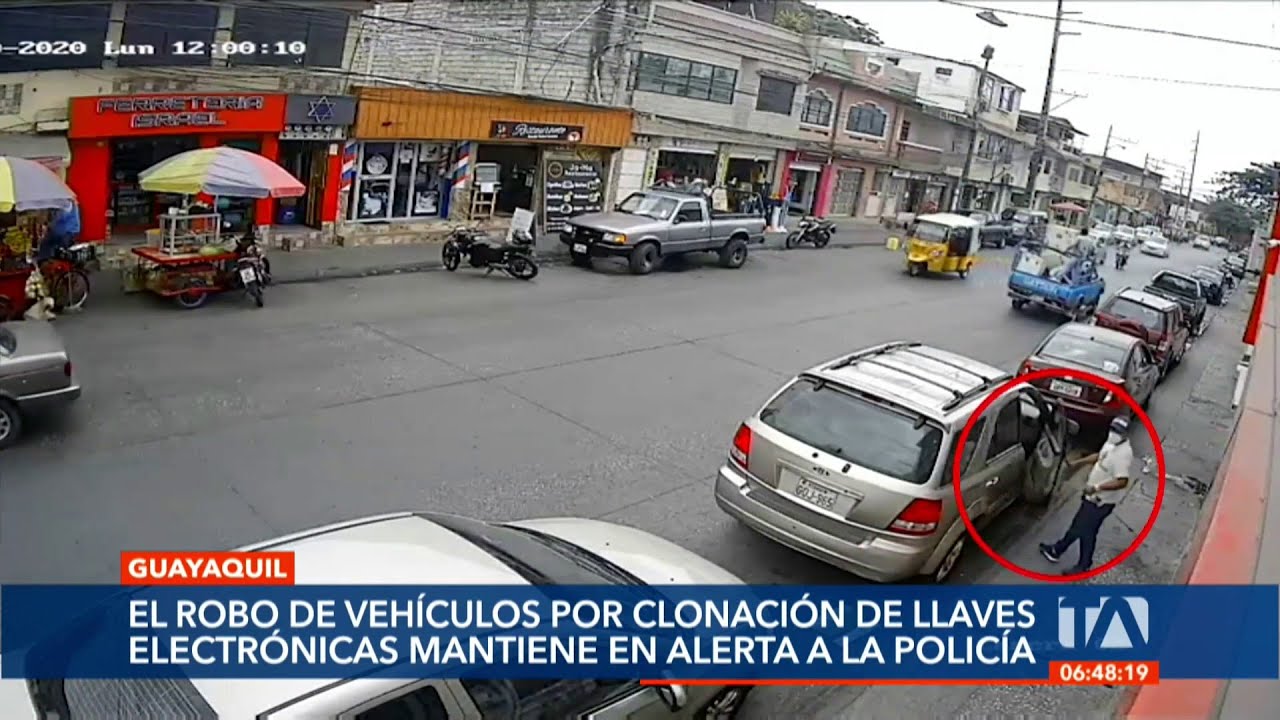 Un nuevo modus operandi para el robo de vehículos a través de llaves electrónicas clonadas