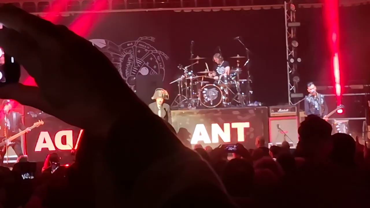 Adam ant live nottingham kings of the wild frontier 
