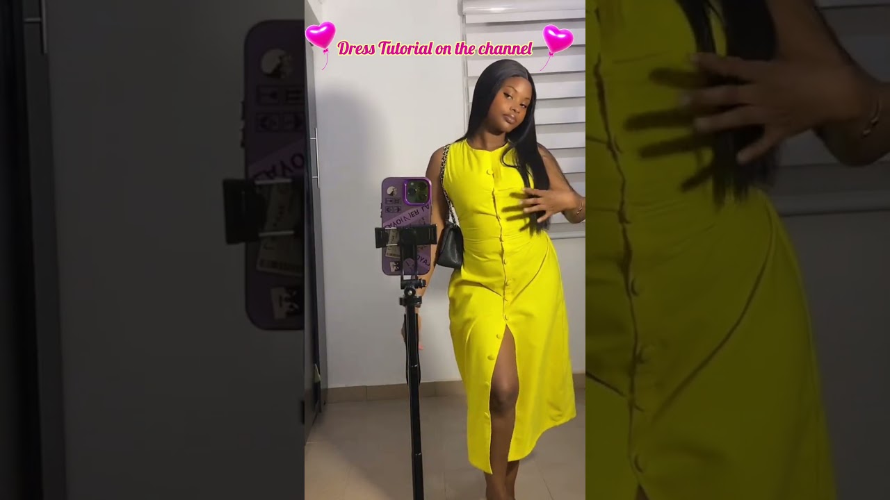 Easy Sleeveless Button Down Dress #fonfashion #beginnersewingtutorial #diydress