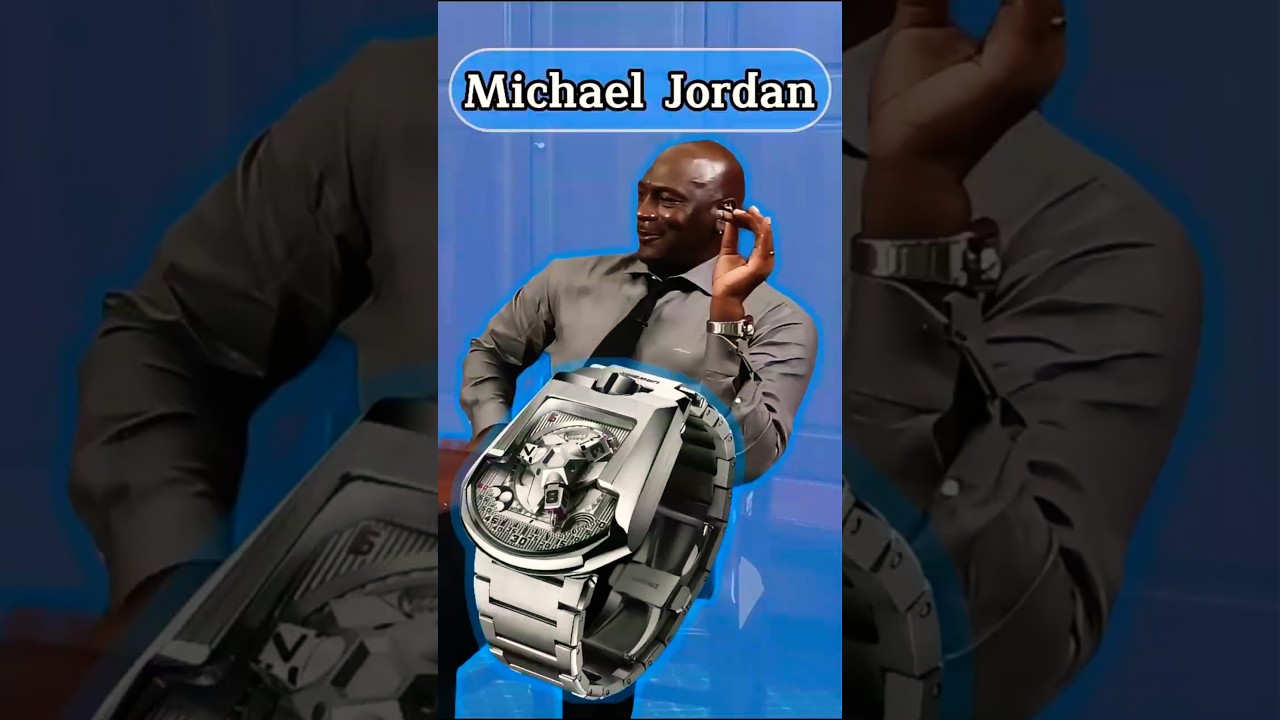 Michael Jordan’s $80K Urwerk UR-202S ‘Full Metal Jacket’ 🔨💥 | The Basketball GOAT’s Wildest Watch.