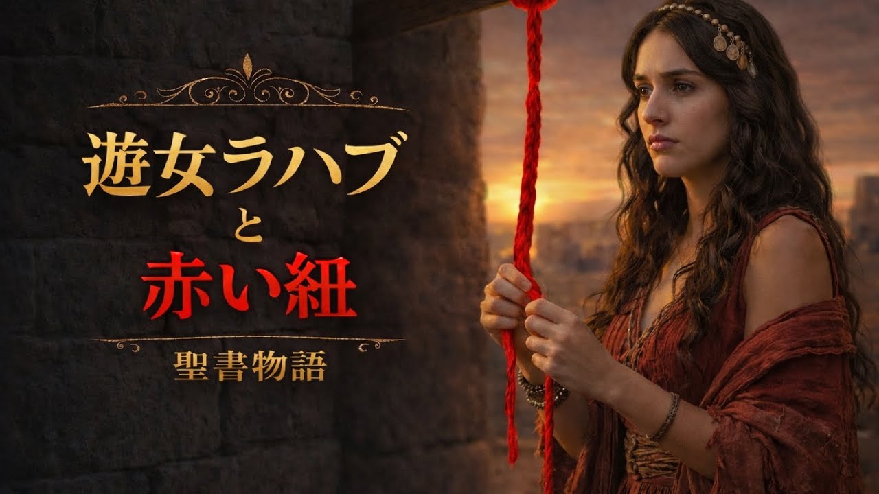 【聖書人物シリーズ】なぜ彼女だけが助かったのか？赤い紐に隠された『秘密』とスキャンダラスな遊女の『運命』とは