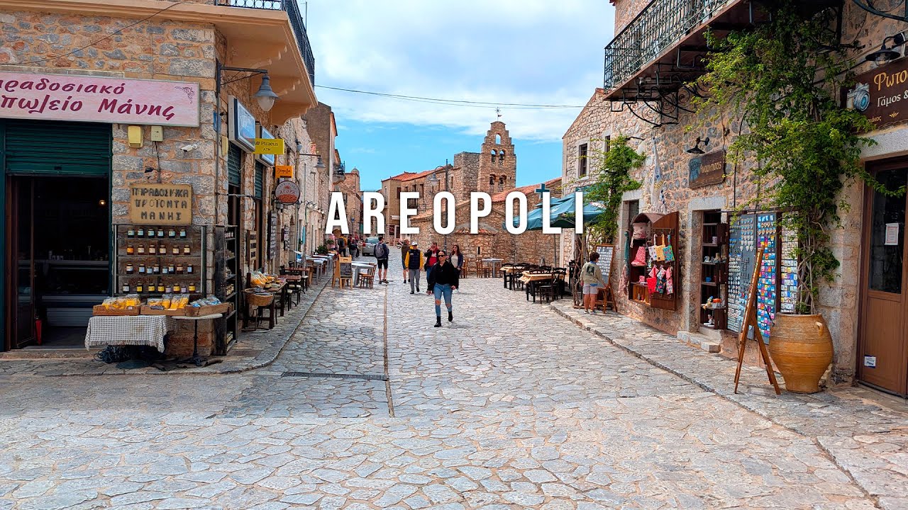 Areopoli Greece 🇬🇷 | Best of Mani Peninsula 4K