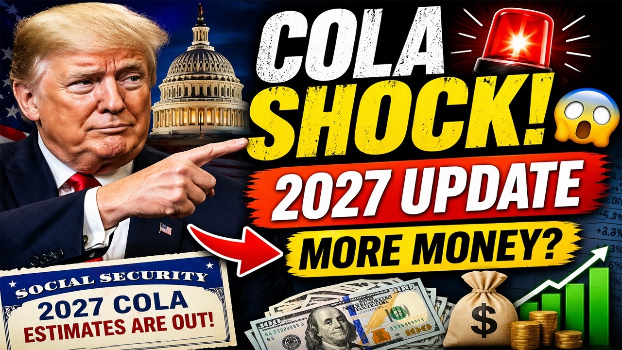 🔥 2027 Social Security Shock 🚨 | COLA Estimates Just Dropped | Are You Getting Enough?