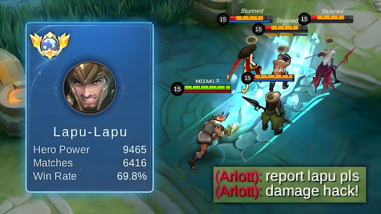 WTF DAMAGE!! | BEST LAPU-LAPU BUILD 2024 FOR ONE SHOT (watch before 2024)