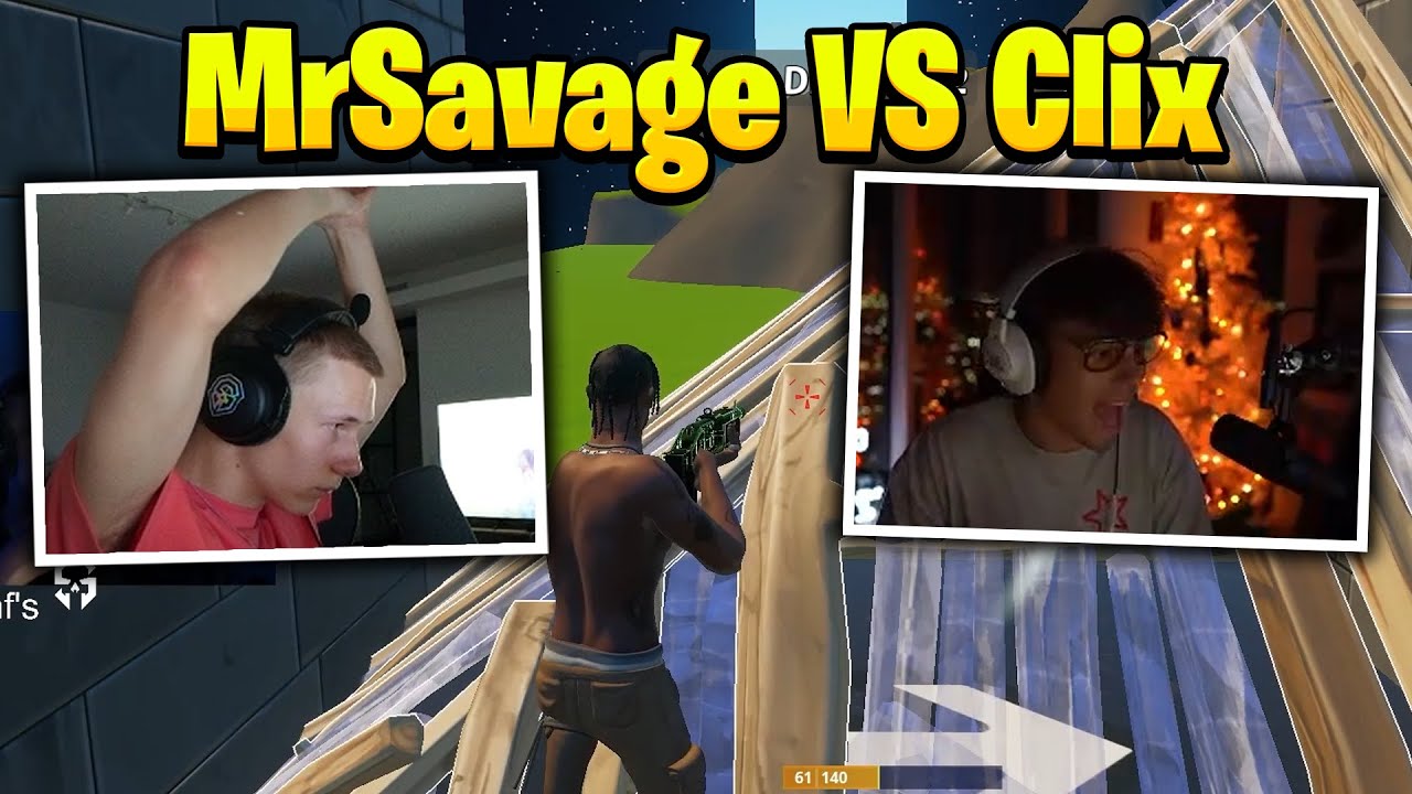 MrSavage, Mongraal VS Veno, Clix