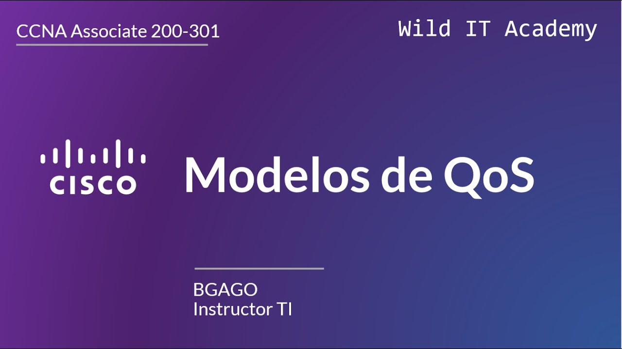 9.4 Modelos de QoS | CCNA 200-301 | Wild IT Academy