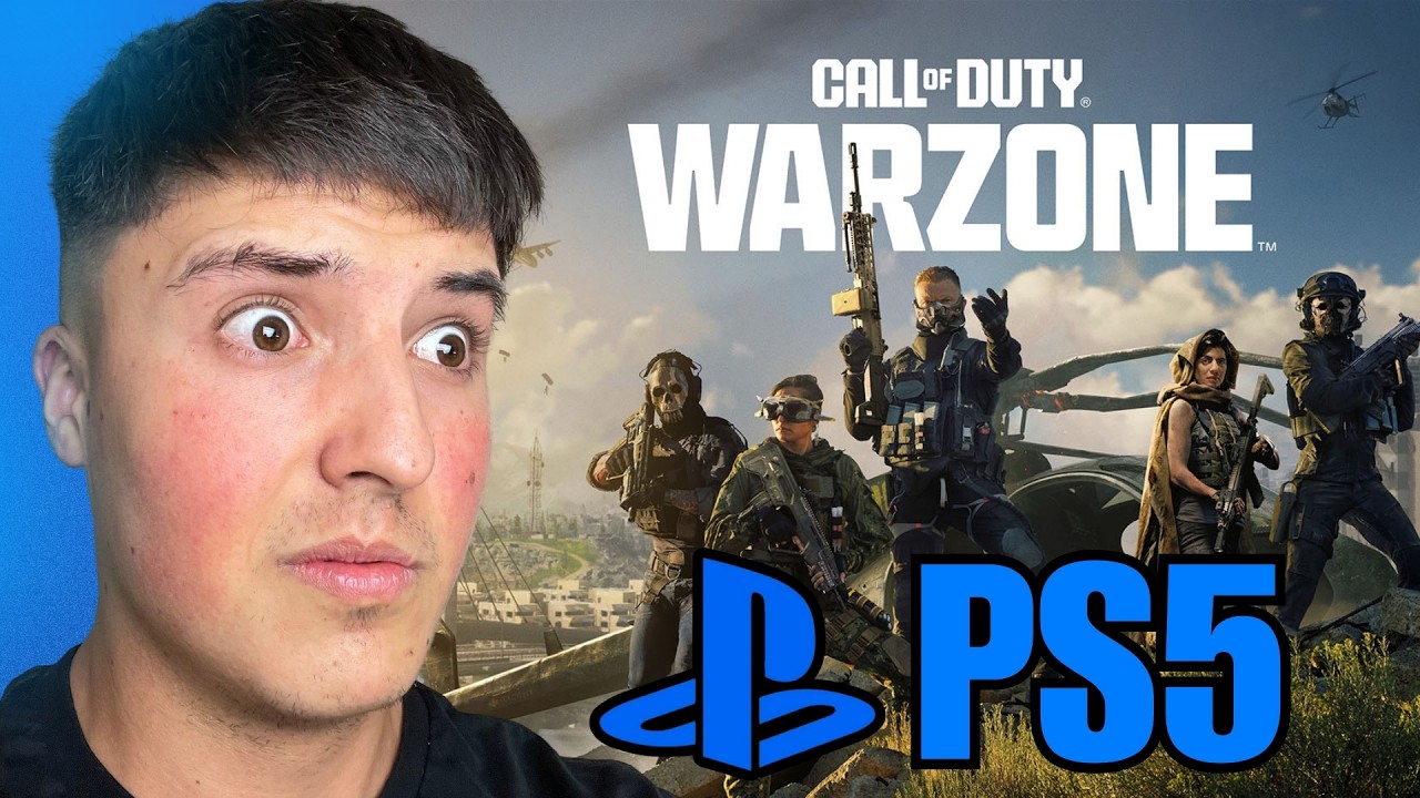 Jugué WARZONE en PS5 por PRIMERA VEZ...