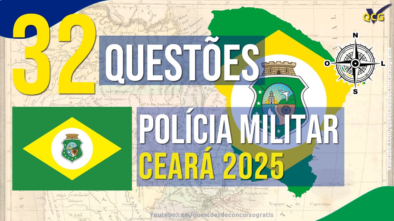 Questões Polícia Militar - CE 2025 Simulado de Criminologia