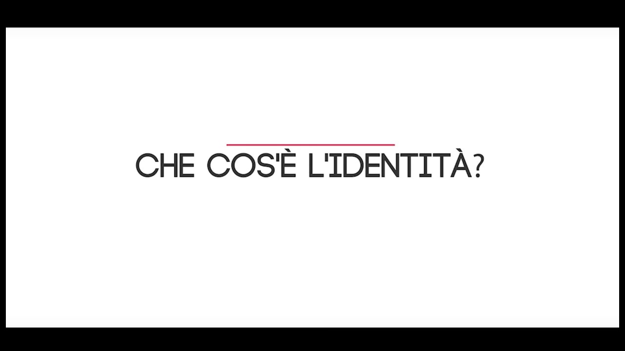 Voi che sapete - Che cos'è l'identità? - Francesco Remotti