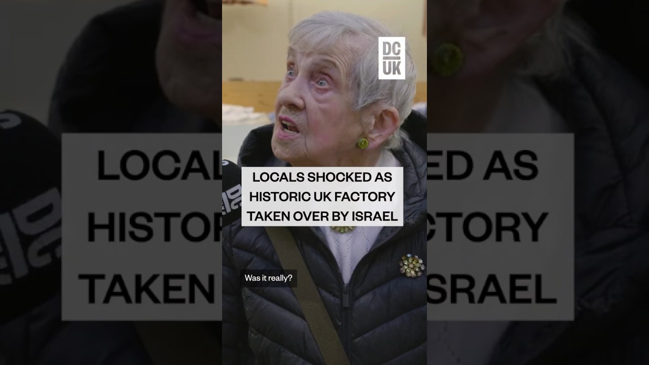 Locals shocked as historic factory taken over by Israel
