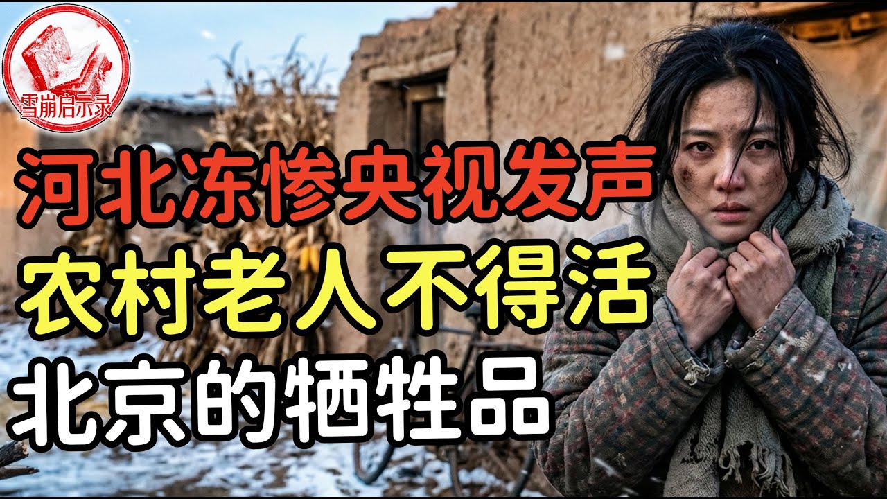 河北生死劫！胡锡进罕见破防：这是北京的&ldquo;人肉暖气&rdquo;！农村老人冻僵在零下20度的绝望真相！