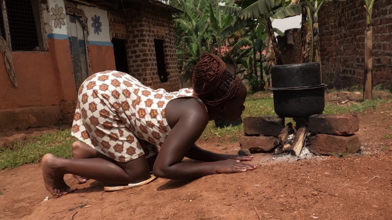 The Hard Strangle Life of a Village Girls in AFRICA Uganda 