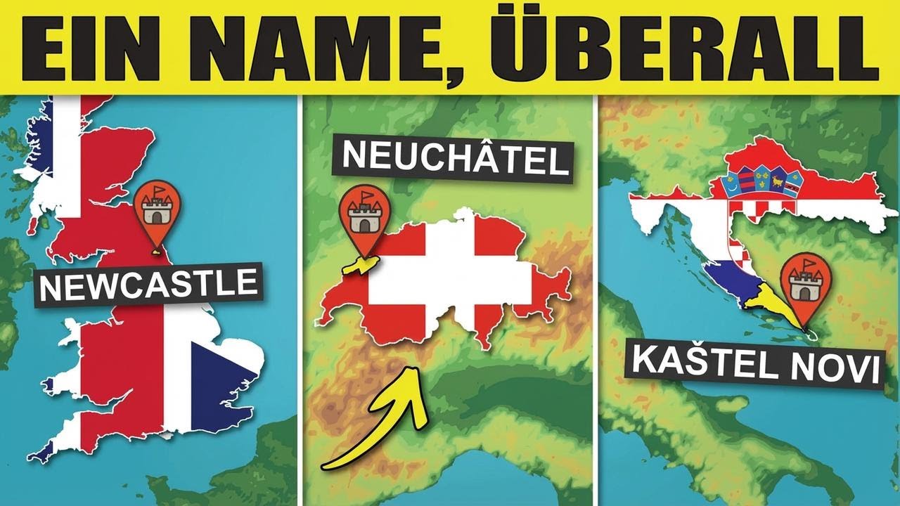 Warum heißen 35 verschiedene europäische Städte gleich?