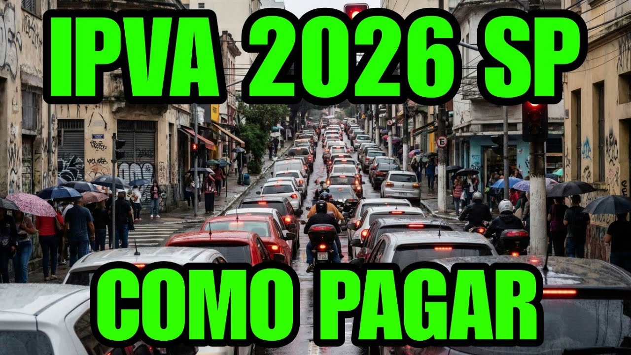 IPVA 2026 SP COMO PAGAR IPVA S&Atilde;O PAULO 2026 COMO FAZER PAGAMENTO COMO CONSULTAR IPVA 2026 SP