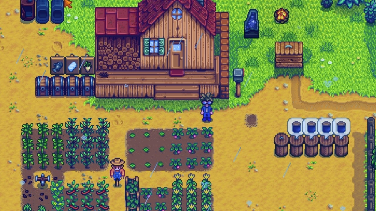 【星露谷物語】秋天來了！第一年工匠收集＋專心挖礦的一天
