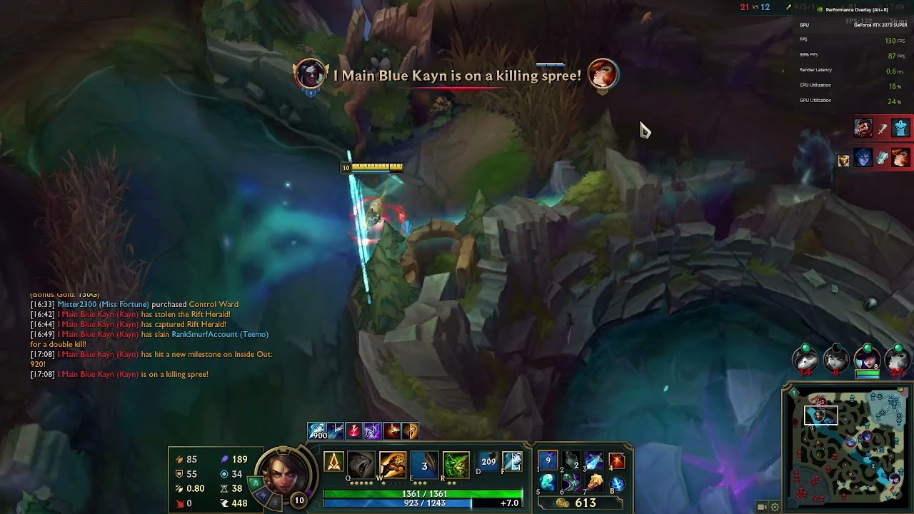 Nidalee 1v9 all game