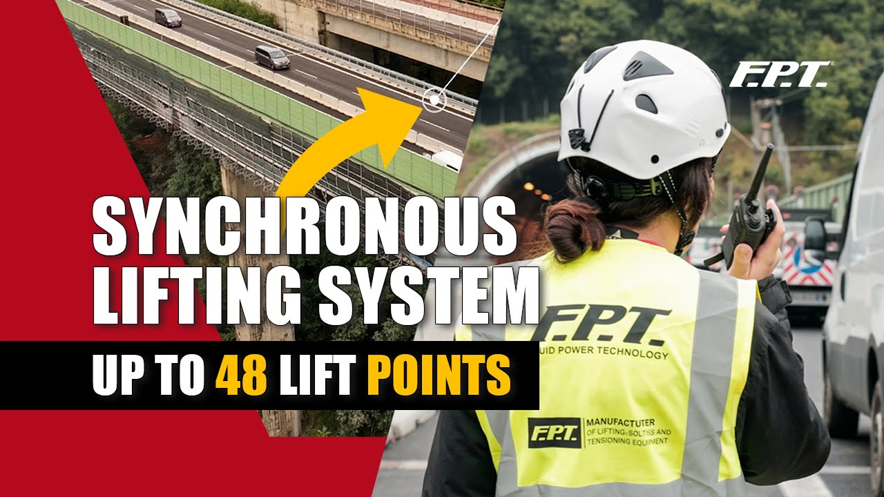Synchronous Lifting System an Electronic system for Controlled lifting and lowering applications