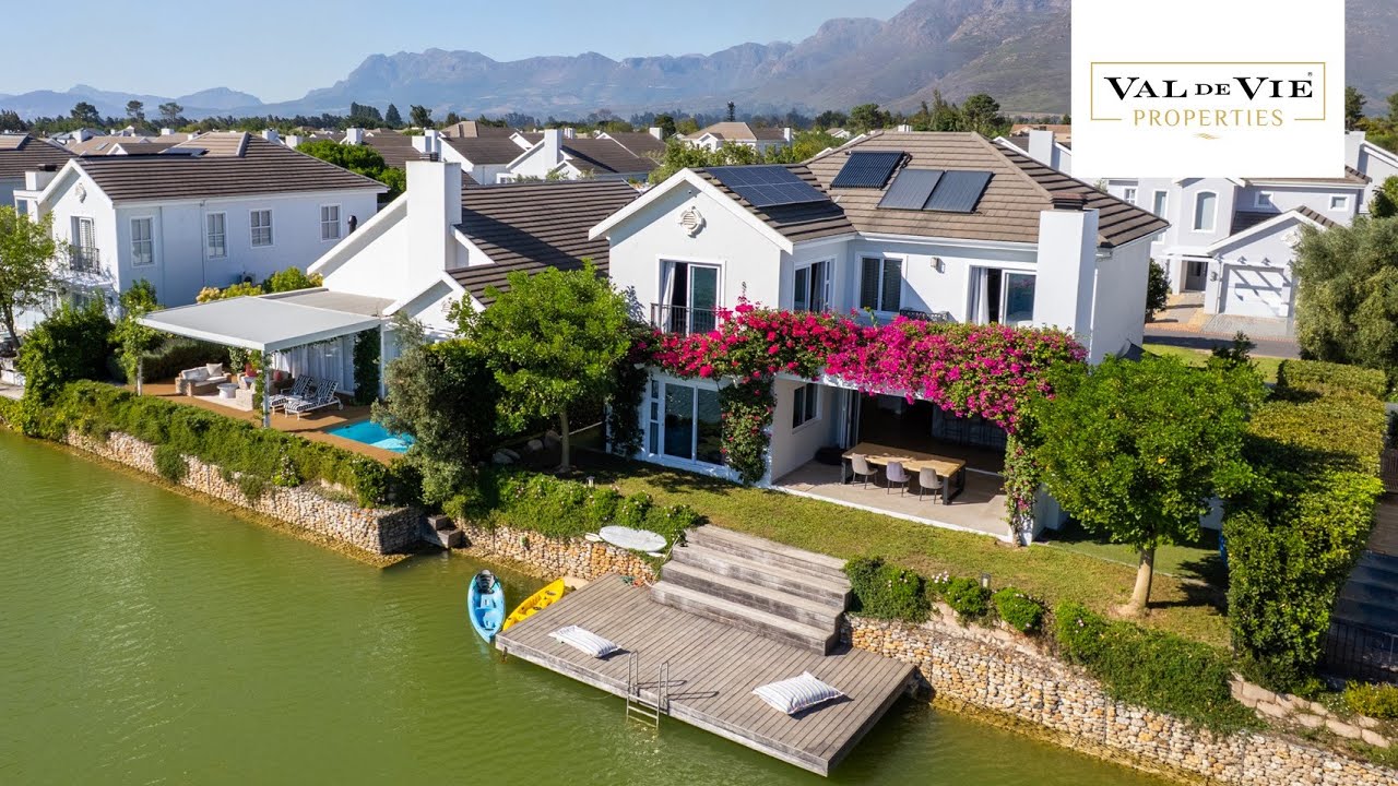 Lakeside Four-Bedroom Double-Storey Home with Spectacular Views | For Sale | Val de Vie Properties