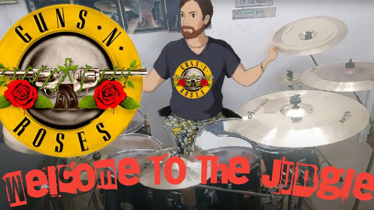Welcome To The Jungle By Guns N' Roses (One Take Drum Cover)