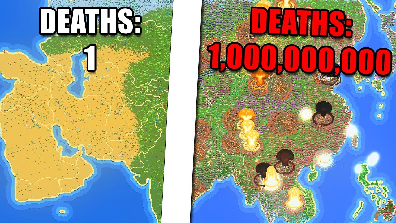I Made Humans Fight Over Asia Until They All Died - Worldbox