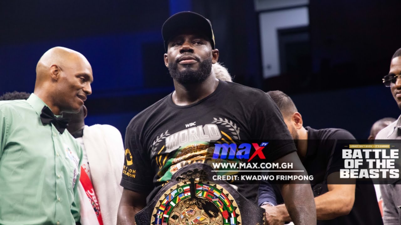 ANDREW TABITI STUNS JACOB DICKSON FOR WBC AFRICAN CRUISERWEIGHT TITLE