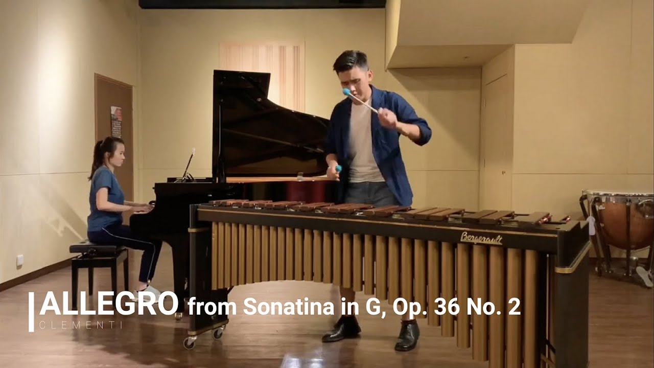 ABRSM G5 Percussion 1990 (TP5) Allegretto: from Sonatina in G, Op. 36 No. 2 - Clementi