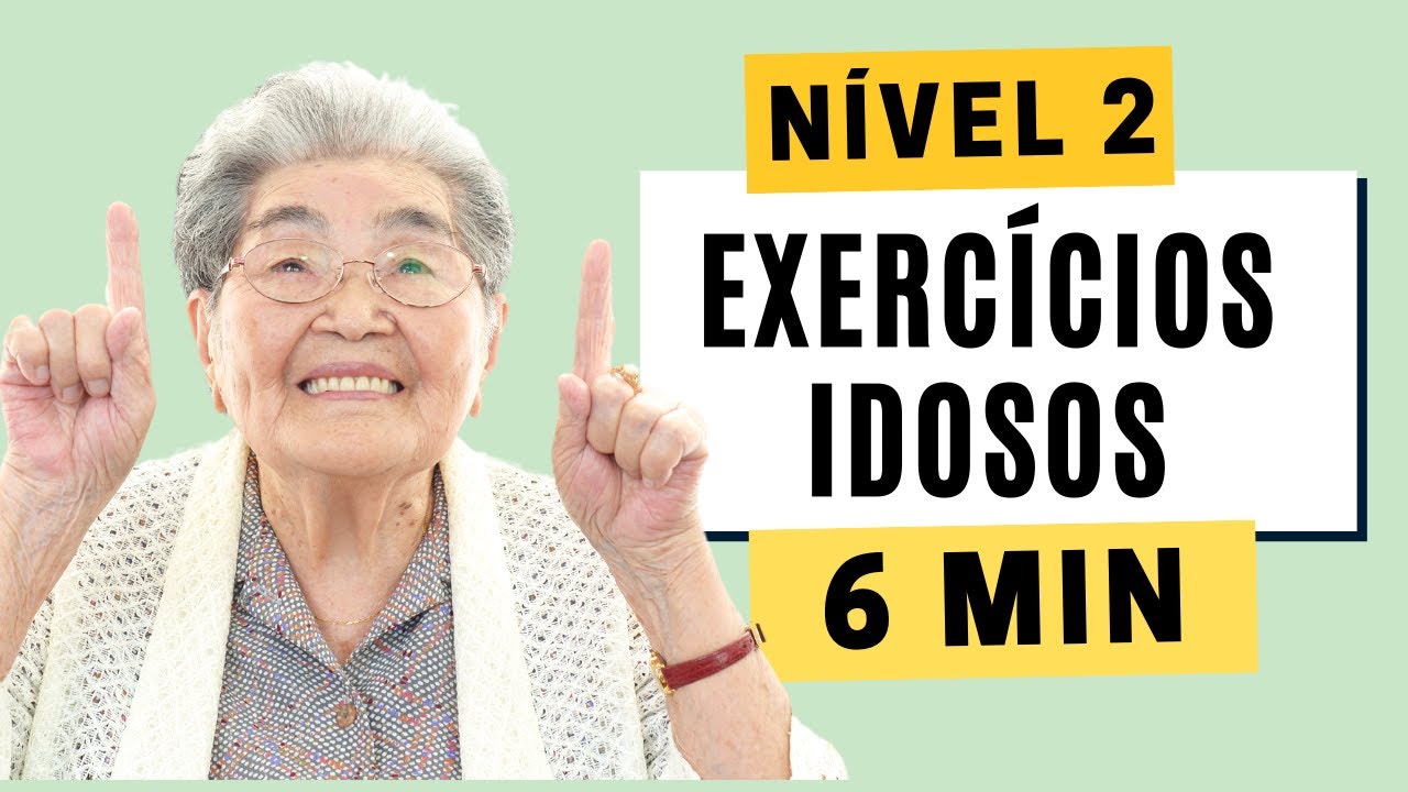 EXERC&Iacute;CIOS PARA IDOSOS EM CASA | Treino COMPLETO para Terceira Idade | N&iacute;vel 2