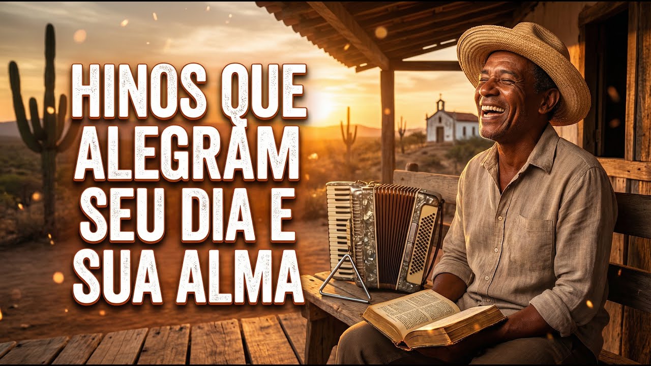1 Hora de Hinos da Harpa em Baião | Para Alegrar Seu Dia e Sua Alma