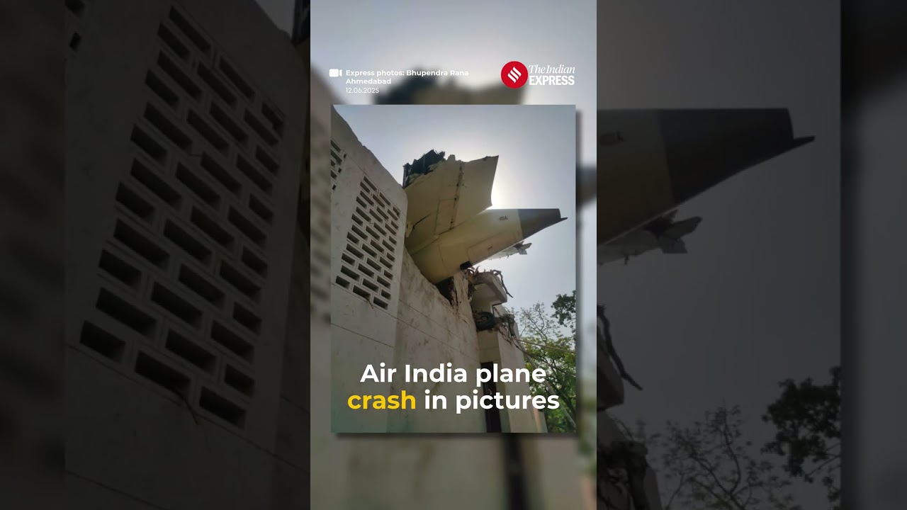 IN PICS | Air India Flight Crashes Near Ahmedabad&rsquo;s B J Medical College, 242 Onboard