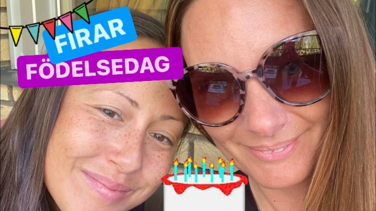 Vlogg! Förbereder för tjejkväll och firar mina bästa vänners födelsedag!