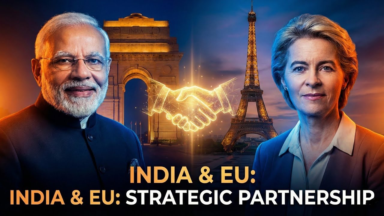 India-EU FTA Explained in Hindi: क्या सस्ता होगा? 📉 | Current Affairs for all Competitve exams