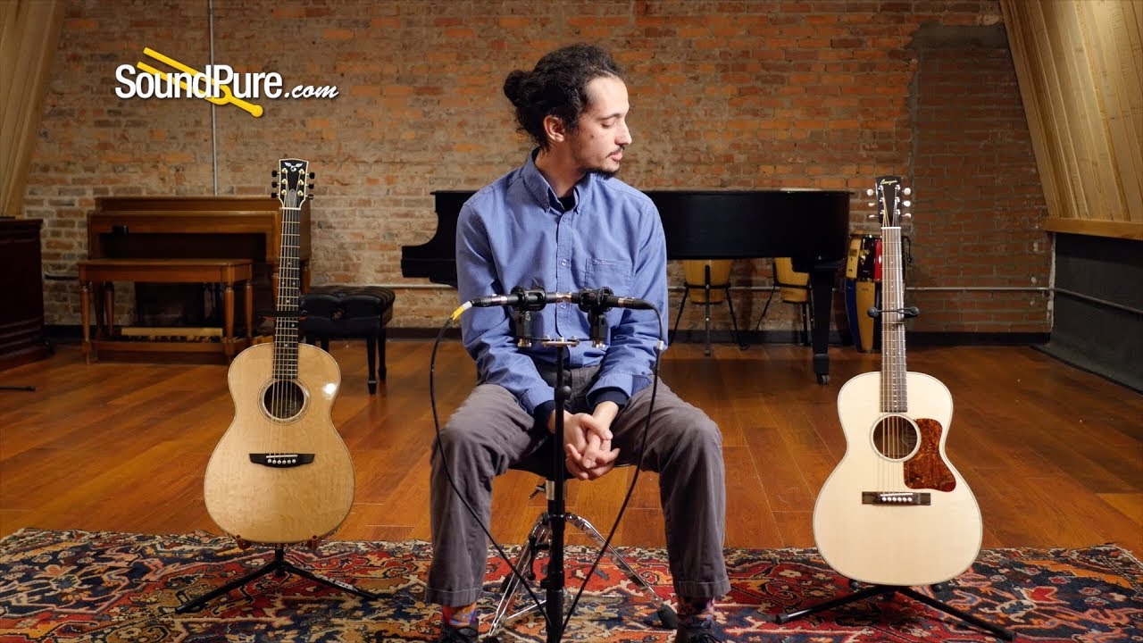 Small Body, Cherry Guitar Comparison: Goodall Parlor vs. Bourgeois L-DBO/N