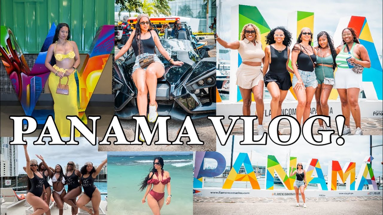 PANAMA CITY PANAMA 🇵🇦  TRAVEL VLOG! BACHELORETTE + BAR CRAWL + JW MARRIOTT HOTEL + SLING SHOT