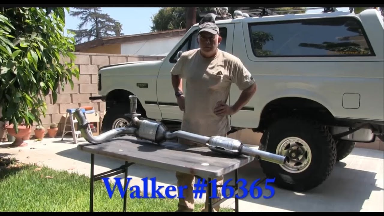 Bronco DIY Exhaust Leak