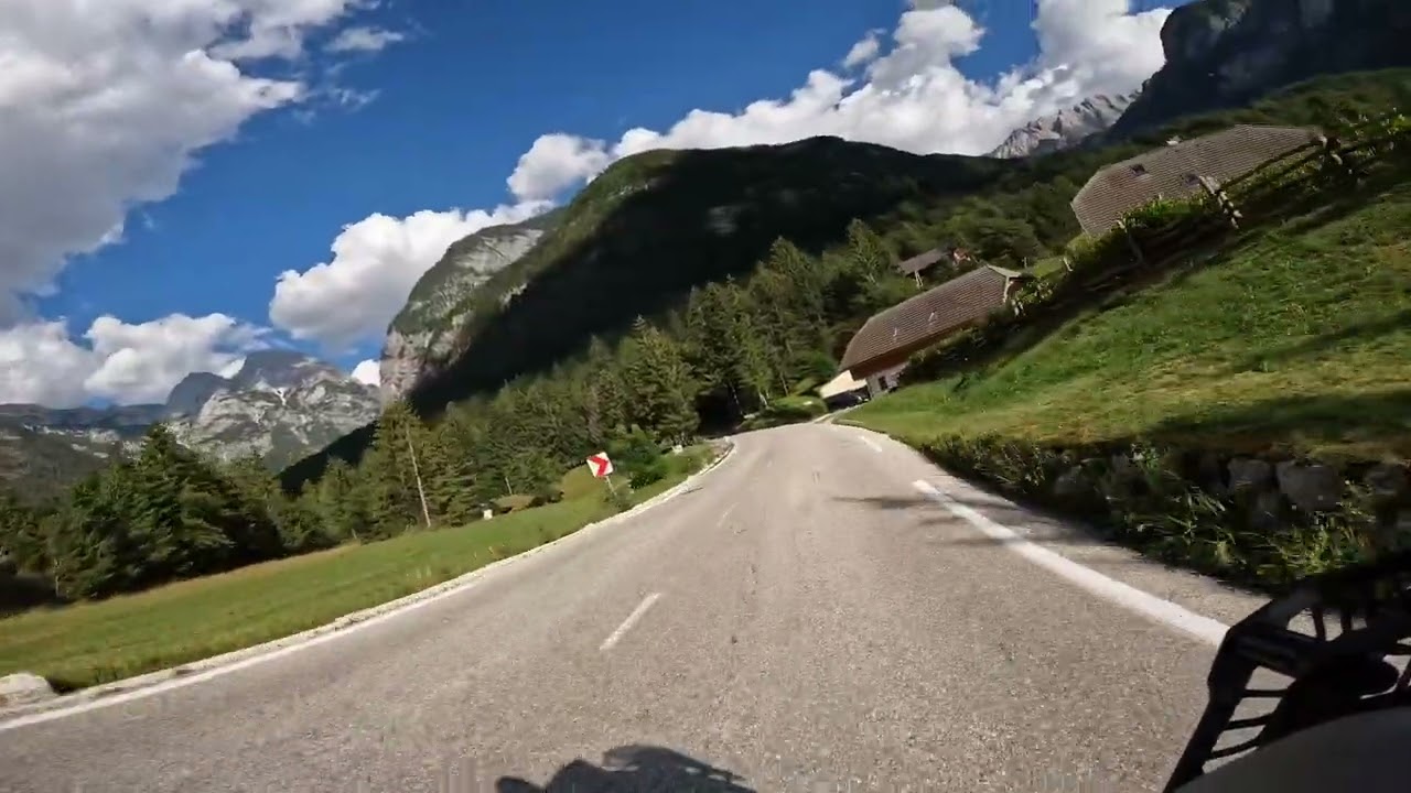Szlovénia motorral - Bledi-tó, Bohinji-tó, Napóleon Híd, Mangart