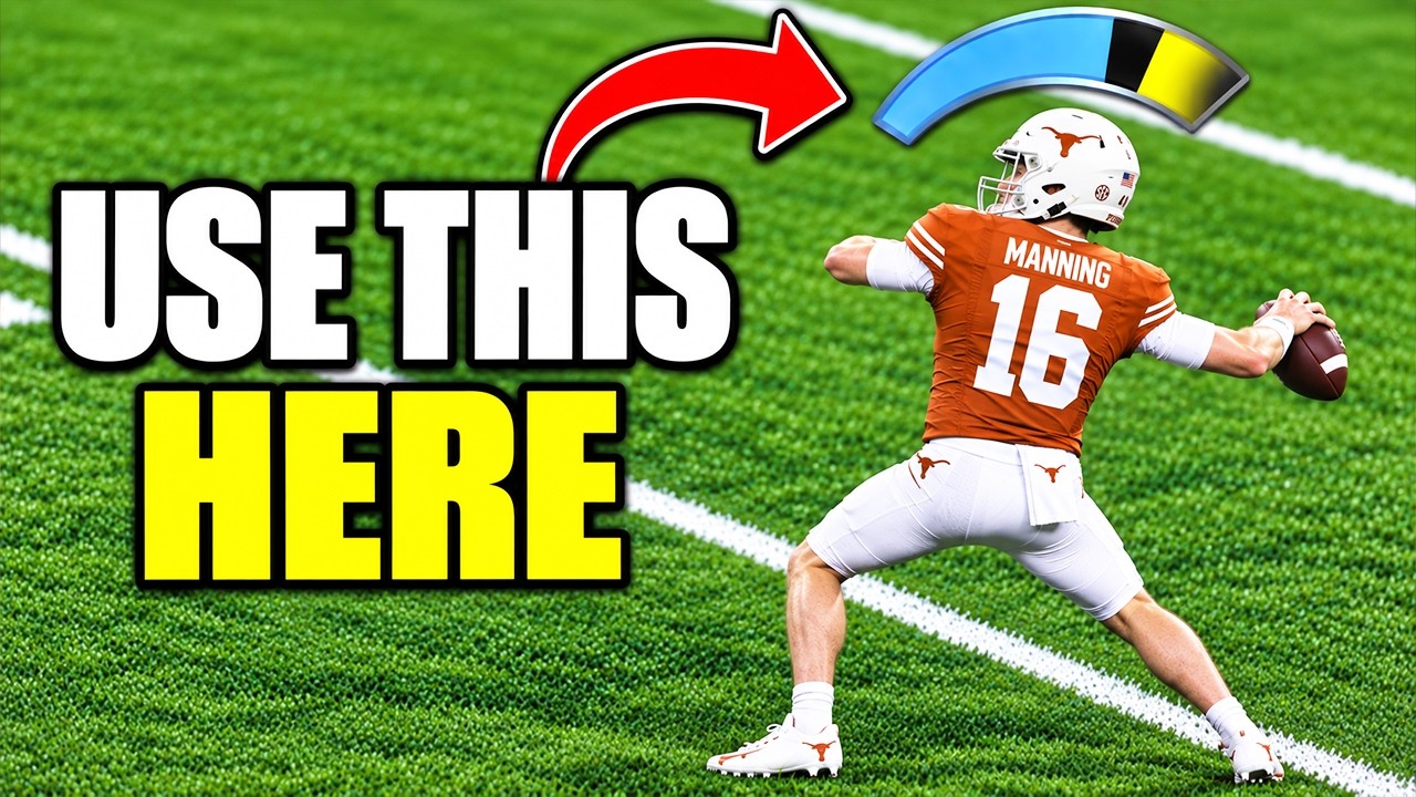 Когда на самом деле стоит использовать &laquo;Revamped Passing&raquo; | College Football 25