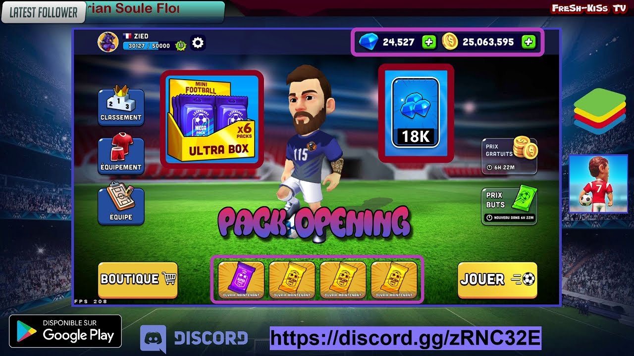[FR] Mini Football x10 Ultra Box = x60 Mega Pack !