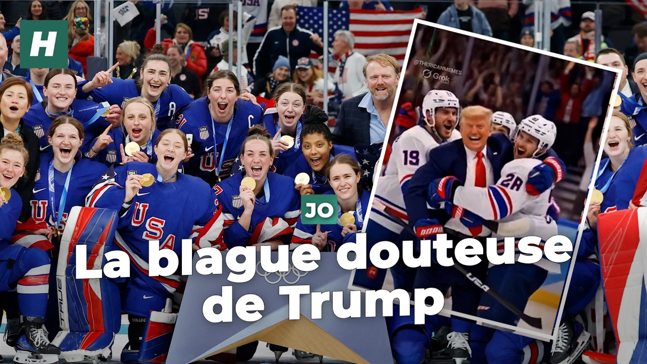 Trump veut fêter les JO du hockey américain et s’est senti « obligé » d’inviter l’équipe femmes