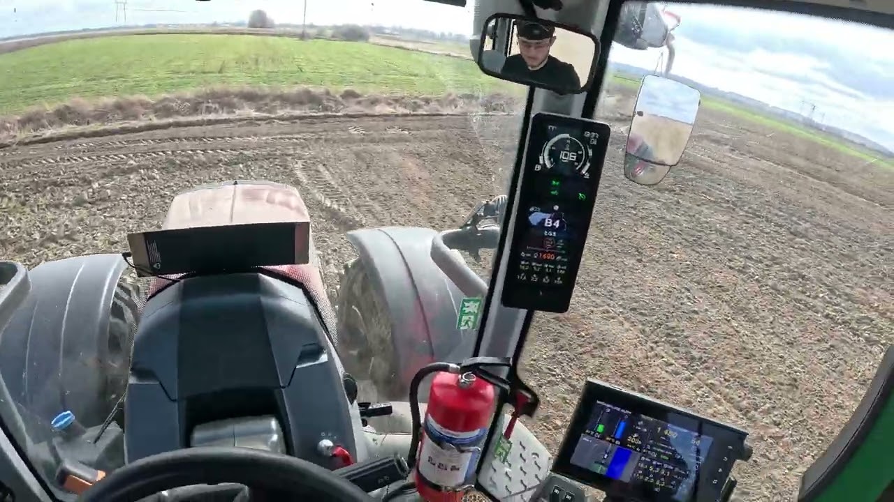 🚜CAB-VIEW 👨‍🌾 Bronowanie pól |Valtra T175 Versu & Brony 5 |#16