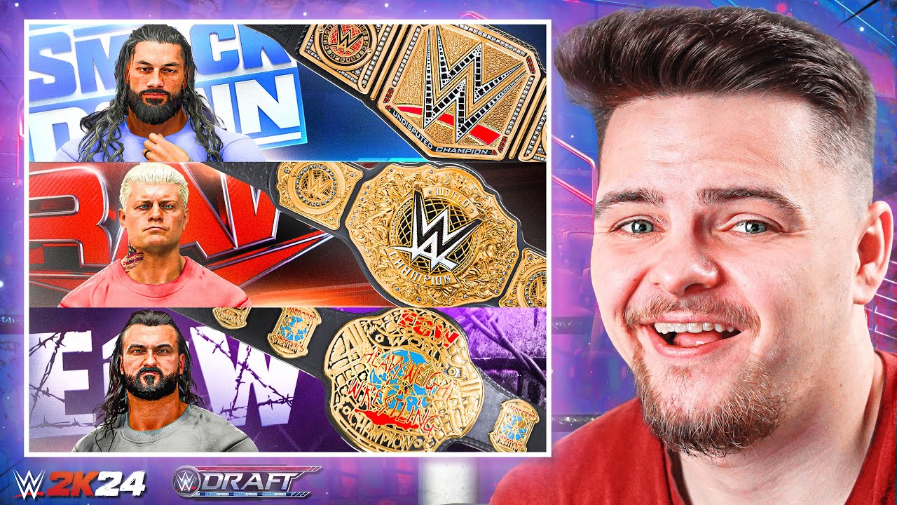 WWE 2K24 MyGM - THE DRAFT!