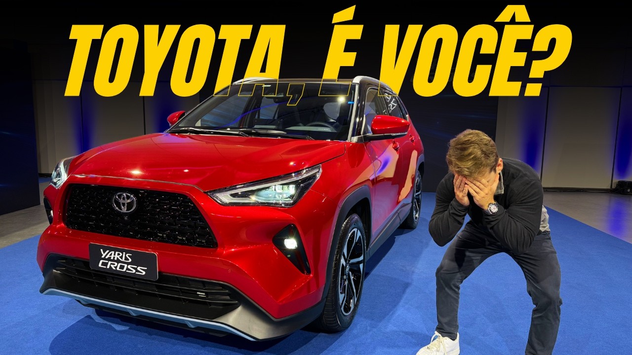 NOVO TOYOTA YARIS CROSS. Acabou a Fama de 